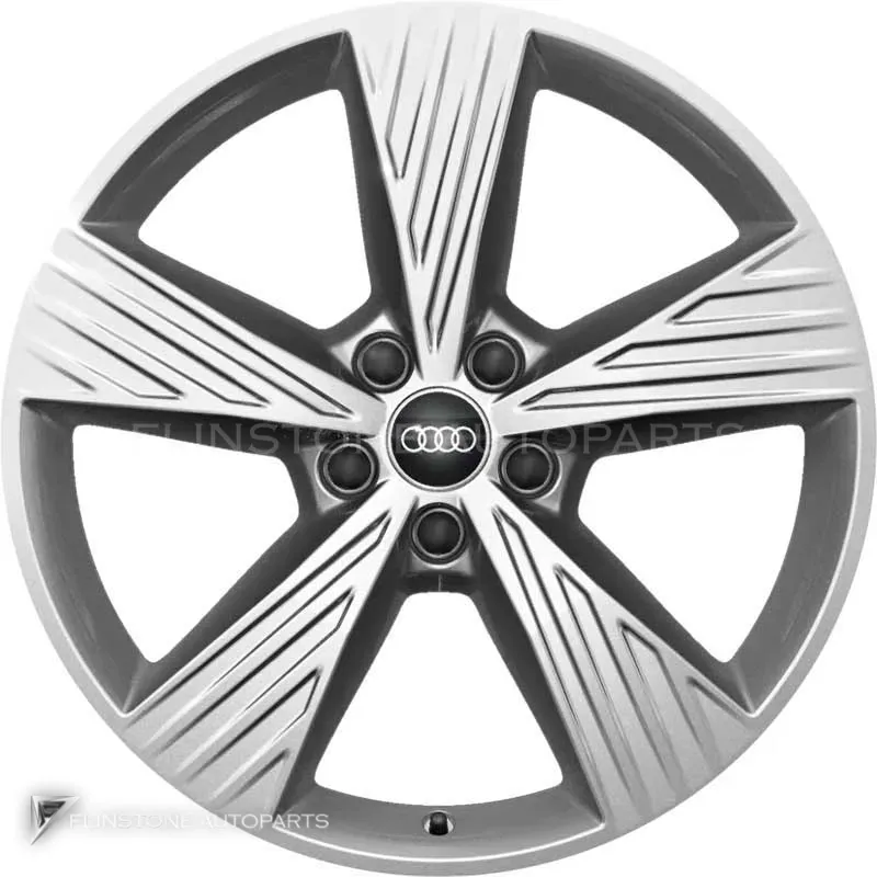 ล้อแท้นำเข้า Audi 5 Arm ขอบ 19 นิ้ว รุ่น Q4 89A สี Diamond Silver