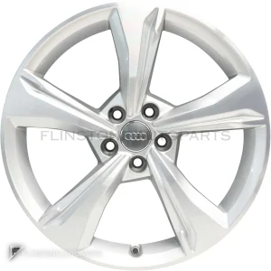 正品轮毂 Audi 5 Arm 边框 19 英寸车型 Q5 80A 颜色 Diamond Silver
