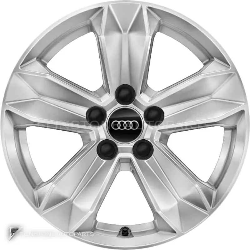 ล้อแท้ Audi 5 Arm ขอบ 15 นิ้ว รุ่น A1 82A สี Diamond Silver