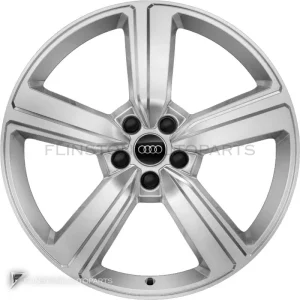 正品轮毂 Audi 5 Arm 边框 20 英寸车型 Q8 4KE 颜色 Galvano Silver