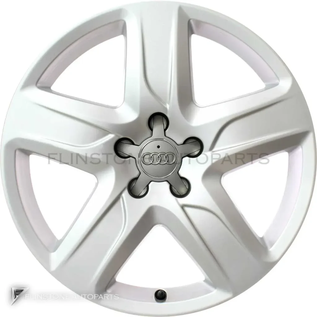 ล้อแท้ Audi 5 Arm ขอบ 18 นิ้ว รุ่น A6 4G สี Diamond Silver