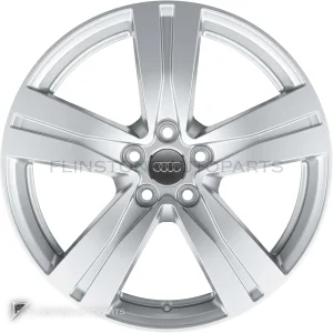 正品轮毂 Audi 5 Arm 边框 18 英寸车型 Q7 4M 颜色 Diamond Silver
