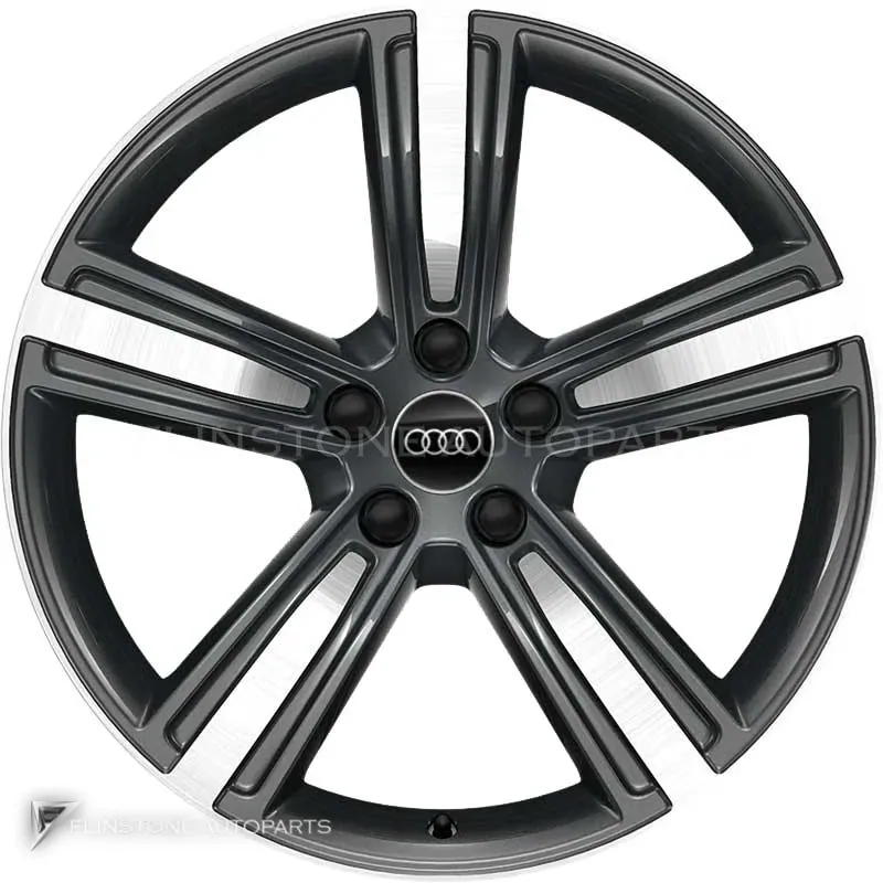 ล้อแท้ Audi 5 Arm ขอบ 19 นิ้ว รุ่น TT 4N สี Graphite Grey with Diamond Cut
