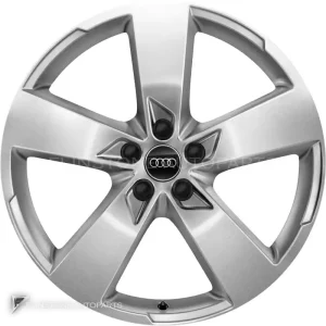 正品轮毂 Audi 5 Arm 边框 20 英寸车型 A6 4K 颜色 Galvano Silver