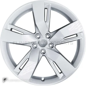 正品轮毂 Audi 5 Arm Wing 边框 19 英寸车型 Q5 80A 颜色 Diamond Silver