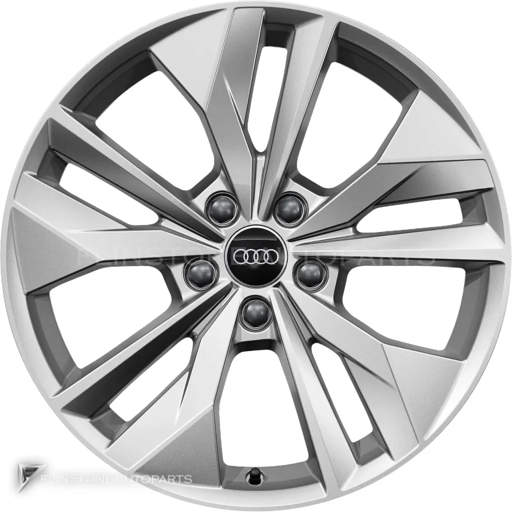 ล้อแท้ Audi 5 Arm Y Spoke ขอบ 18 นิ้ว รุ่น A3 8Y สี Diamond Silver