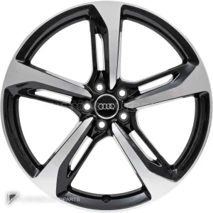 正品轮毂 Audi 5 Blade Design 边框 21 英寸车型 A6 4G