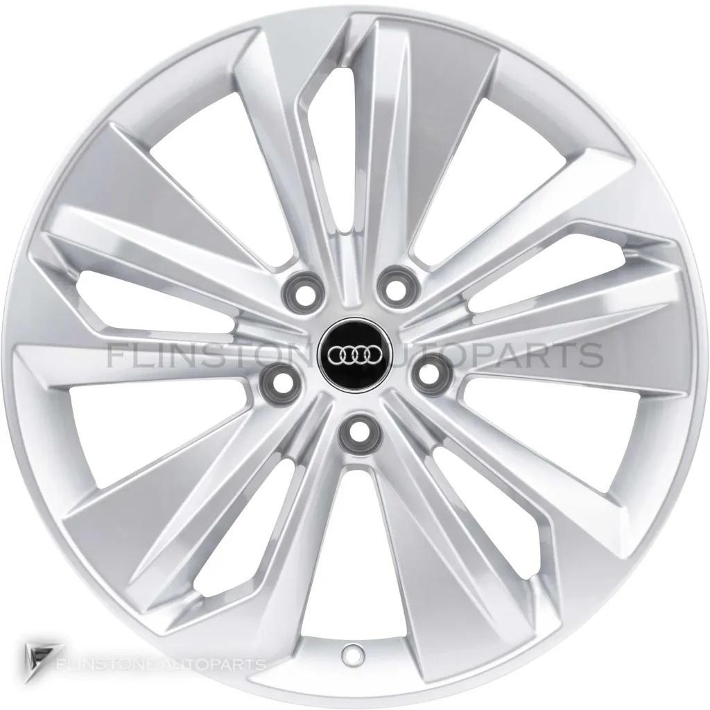 ล้อแท้ Audi 5 Double Spoke Dynamic ขอบ 20 นิ้ว รุ่น Q6 85H สี Diamond Silver