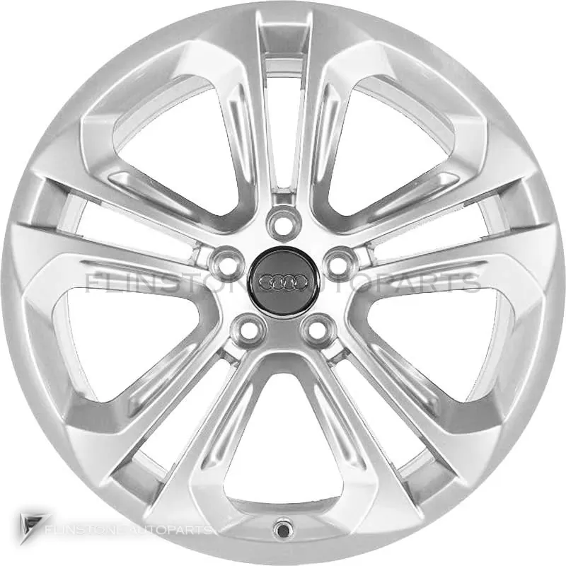 ล้อแท้นำเข้า Audi 5 Double Spoke Off Road ขอบ 20 นิ้ว รุ่น Q5 8R สี Royal Silver
