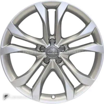 ล้อแท้นำเข้า Audi 5 Double Spoke ขอบ 20 นิ้ว รุ่น A8 4E สี Diamond Silver