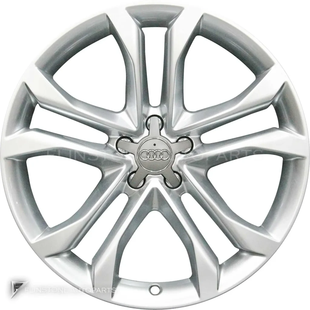 ล้อแท้ Audi 5 Double Spoke ขอบ 19 นิ้ว รุ่น A6 4G สี Diamond Silver