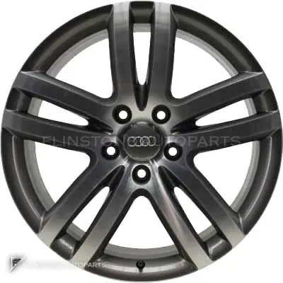 ล้อแท้ Audi 5 Double Spoke ขอบ 20 นิ้ว รุ่น Q7 4L สี Grey with Diamond Cut