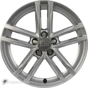 正品轮毂 Audi 5 Double Spoke 边框 17 英寸车型 TT 8S 颜色 Diamond Silver