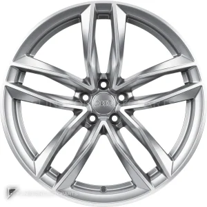 ล้อแท้นำเข้า Audi 5 Double Spoke ขอบ 20 นิ้ว รุ่น A8 4H
