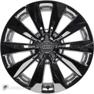 正品轮毂 Audi 5 Double Spoke 边框 18 英寸车型 TT 8J 颜色 Chrome