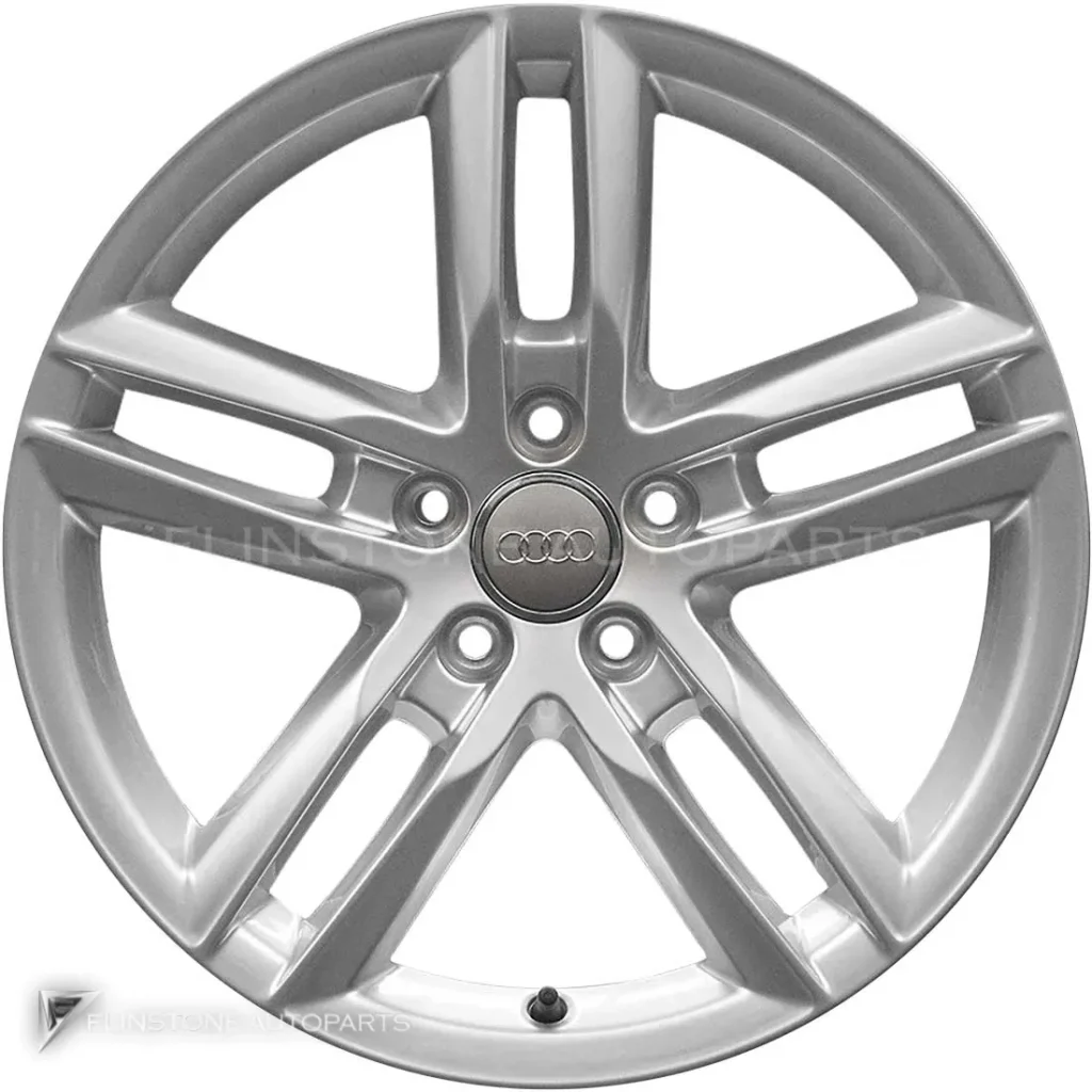 ล้อแท้ Audi 5 Double Spoke ขอบ 18 นิ้ว รุ่น A5 8T สี Silver