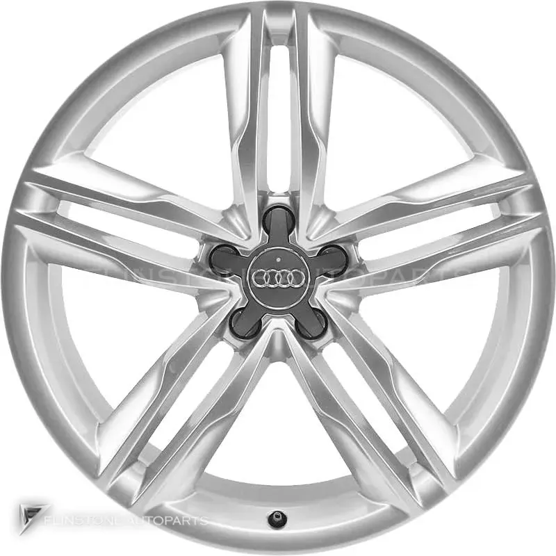 ล้อแท้ Audi 5 Parallel Spoke ขอบ 20 นิ้ว รุ่น A6 4G สี Diamond Silver