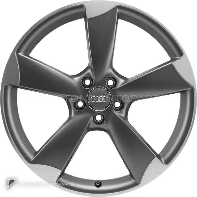 ล้อแท้นำเข้า Audi 5 Rotor Spoke ขอบ 19 นิ้ว รุ่น A5 8T สี Titanium Grey