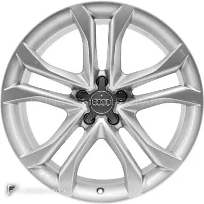 ล้อแท้นำเข้า Audi 5 S Spoke ขอบ 18 นิ้ว รุ่น A3 8P สี Diamond Silver