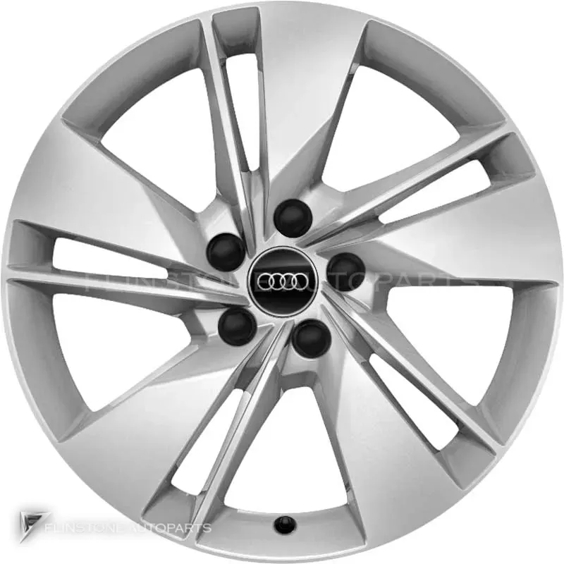 ล้อแท้นำเข้า Audi 5 Segment Carpet ขอบ 18 นิ้ว รุ่น Q2 81A สี Diamond Silver