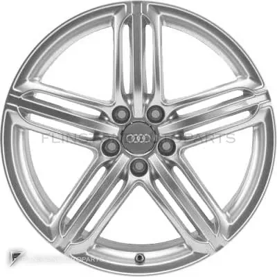 ล้อแท้ Audi 5 Segment Spoke ขอบ 20 นิ้ว รุ่น A6 4G สี Silver