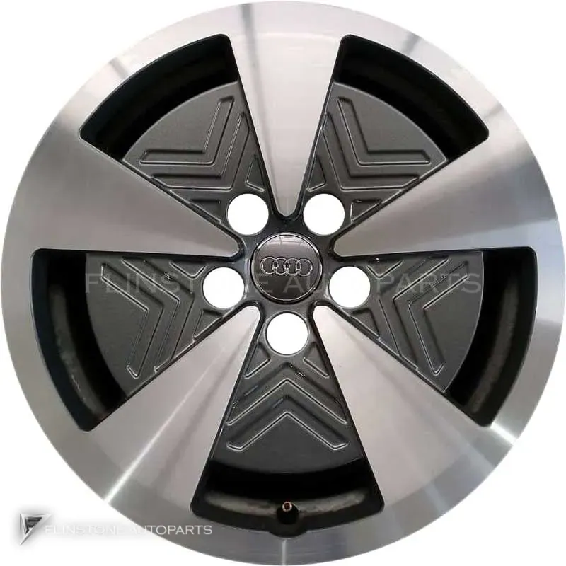 ล้อแท้ Audi 5 Spoke Aero ขอบ 17 นิ้ว รุ่น TT 4N สี Graphite Grey with Diamond Cut