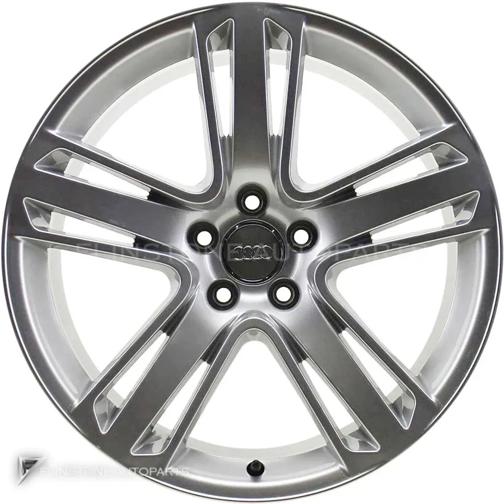 ล้อแท้นำเข้า Audi 5 Spoke Aero ขอบ 18 นิ้ว รุ่น Q3 8U สี Silver