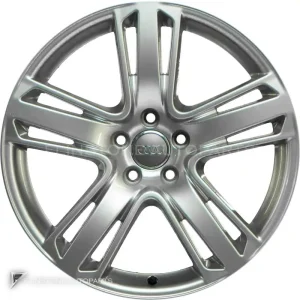 正品轮毂 Audi 5 Spoke Aero 边框 19 英寸车型 A5 8T 颜色 Silver