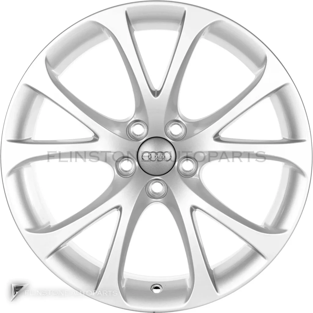 ล้อแท้นำเข้า Audi 5 Spoke ขอบ 17 นิ้ว รุ่น A1 8X สี Diamond Silver
