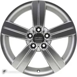 正品轮毂 Audi 5 Spoke 边框 17 英寸车型 TT 8J 颜色 Diamond Silver