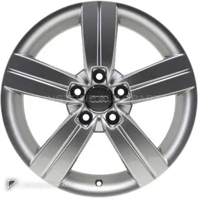 ล้อแท้ Audi 5 Spoke ขอบ 17 นิ้ว รุ่น TT 8J สี Diamond Silver