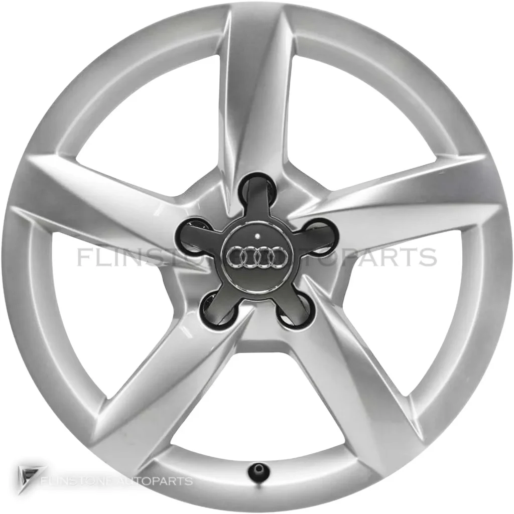 ล้อแท้นำเข้า Audi 5 Spoke ขอบ 16 นิ้ว รุ่น A4 8K สี Diamond Silver