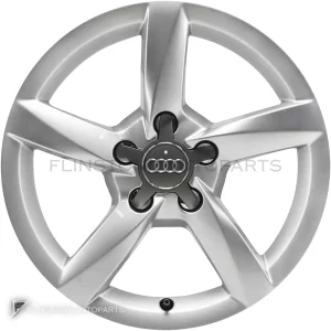 正品轮毂 Audi 5 Spoke 边框 16 英寸车型 A4 8K 颜色 Diamond Silver