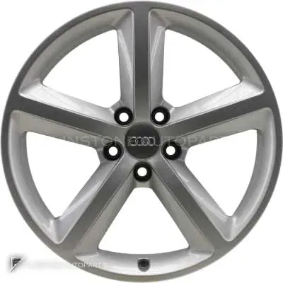 ล้อแท้นำเข้า Audi 5 Spoke ขอบ 18 นิ้ว รุ่น A6 4F สี Silver
