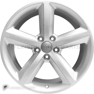 正品轮毂 Audi 5 Spoke 边框 18 英寸车型 TT 8J 颜色 Silver