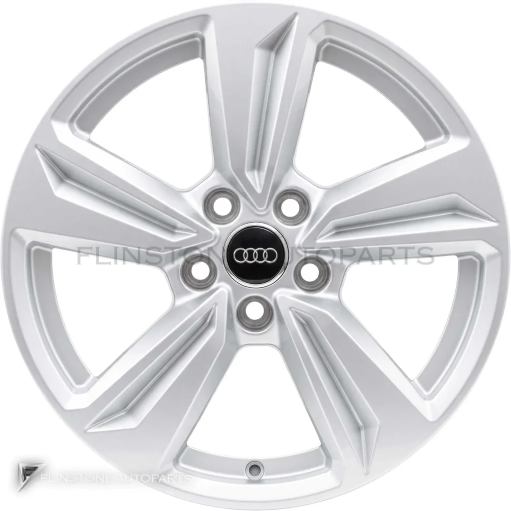ล้อแท้ Audi 5 Spoke ขอบ 17 นิ้ว รุ่น A3 8Y สี Diamond Silver
