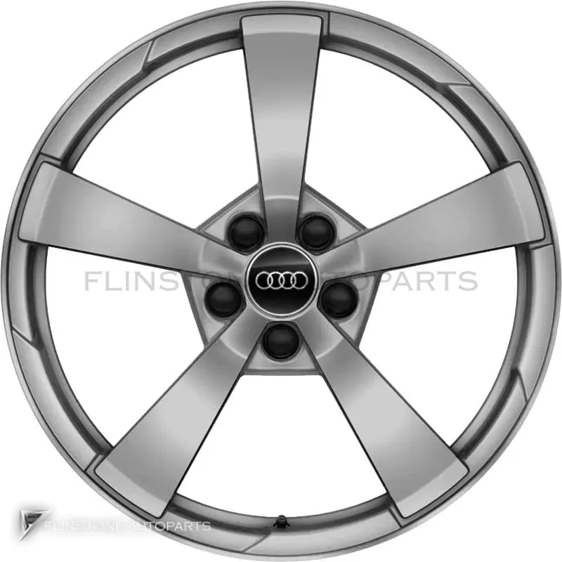 ล้อแท้ Audi 5 Spoke ขอบ 19 นิ้ว รุ่น TT 8S สี Galvano Silver with Diamond Cut