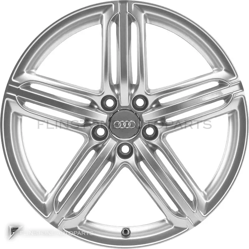 ล้อแท้นำเข้า Audi 5 Spoke ขอบ 19 นิ้ว รุ่น Q3 8U สี Silver