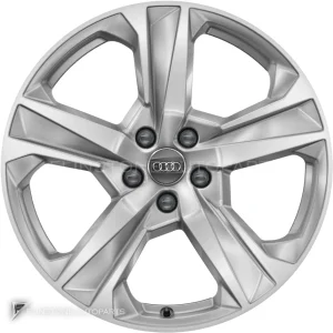 正品轮毂 Audi 5 Spoke 边框 19 英寸车型 A7 4K8 颜色 Diamond Silver