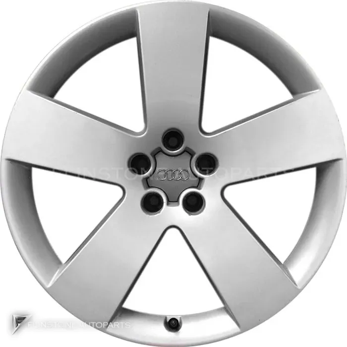 ล้อแท้นำเข้า Audi 5 Spoke ขอบ 20 นิ้ว รุ่น A8 4E สี Brilliant Silver