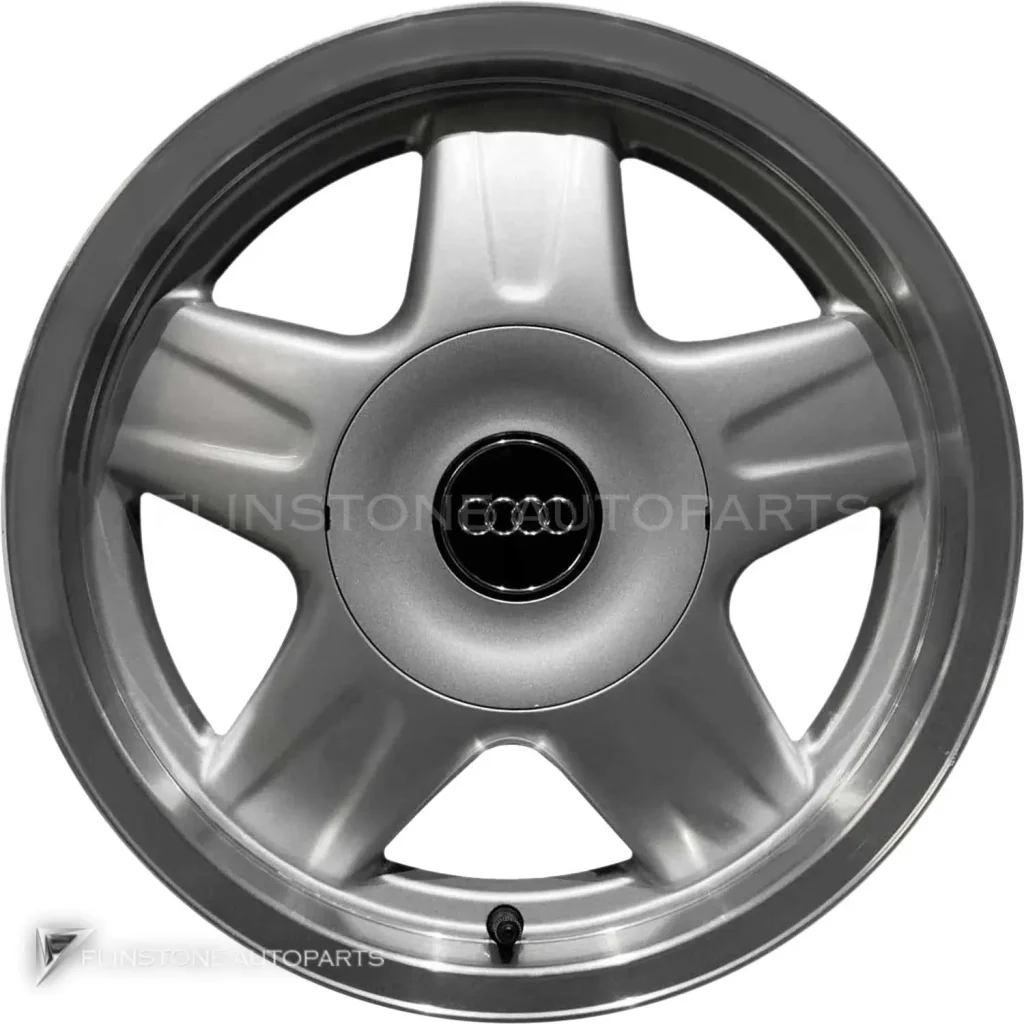 ล้อแท้ Audi 5 Spoke ขอบ 15 นิ้ว รุ่น A6 4A สี Pearl Grey