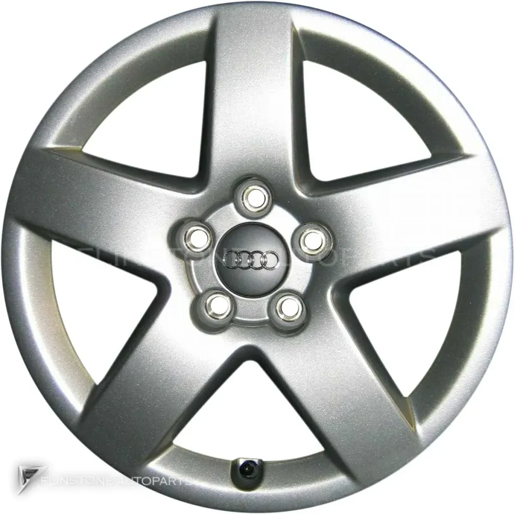 ล้อแท้ Audi 5 Spoke ขอบ 15 นิ้ว รุ่น A3 8L สี Avus Silver