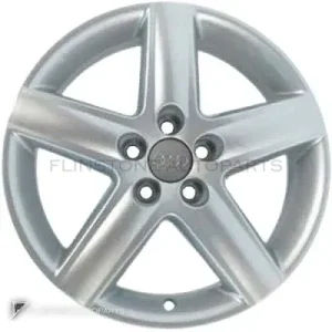 正品轮毂 Audi 5 Spoke 边框 16 英寸车型 A2 8Z 颜色 Avus Silver