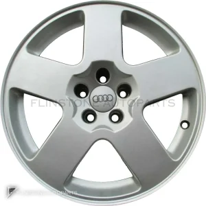 正品轮毂 Audi 5 Spoke 边框 16 英寸车型 TT 8N 颜色 Avus Silver