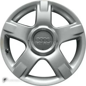 正品轮毂 Audi 5 Spoke 边框 16 英寸车型 A6 4Z 颜色 Avus Silver
