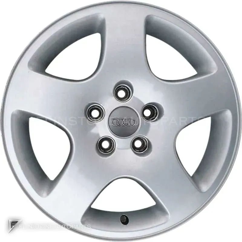 ล้อแท้ Audi 5 Spoke ขอบ 16 นิ้ว รุ่น A4 8D สี Avus Silver