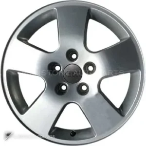 正品轮毂 Audi 5 Spoke 边框 16 英寸车型 A6 4B 颜色 Avus Silver