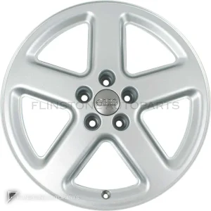 正品轮毂 Audi 5 Spoke 边框 18 英寸车型 A8 4D 颜色 Avus Silver