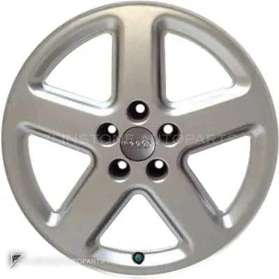 ล้อแท้ Audi 5 Spoke ขอบ 18 นิ้ว รุ่น A6 4Z สี Silver