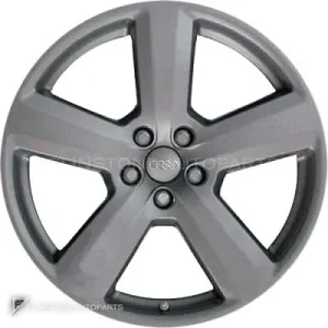 正品轮毂 Audi 5 Spoke 边框 19 英寸车型 A6 4B 颜色 Titanium Grey